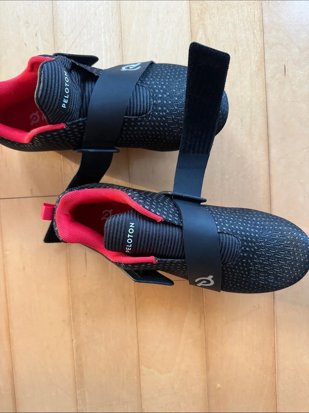 Peloton Black Cycling shoes size 6 women’s